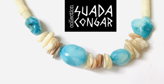 From The Sea - Pearl & Sea Beads Necklace