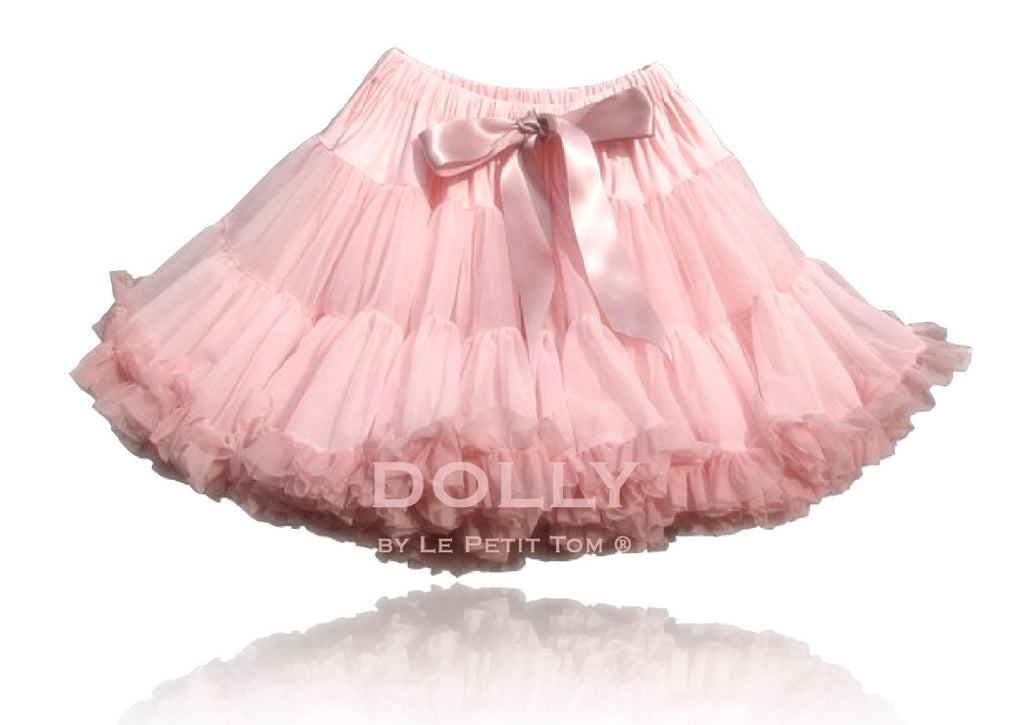 ISABELLA PINK Pettiskirt rose & dusty pink (petite 1-3 years + free doll size)