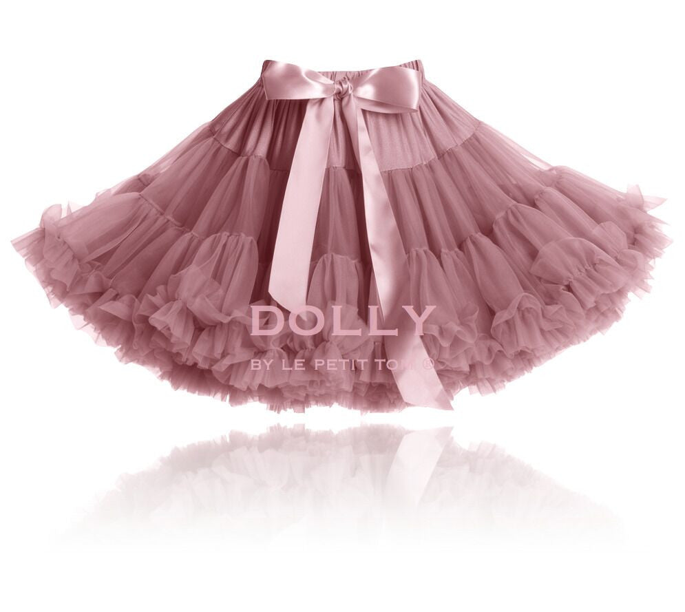 CAT PRINCESS Pettiskirt dusty pink (petite 1- 3 years+free doll size) , (small 3-6 years+free doll size)