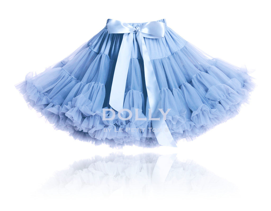 ALICE IN WONDERLAND Pettiskirt light blue (petite 1-3 years+free doll size) , (small 3-6 years+free doll size)